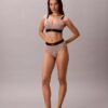 Extensible Microfiber Monogram Thong