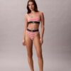 Extensible Microfiber Monogram Thong