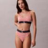 Extensible Microfiber Monogram Thong
