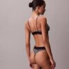 Extensible Microfiber Monogram Thong Extensible Microfiber Monogram Thong