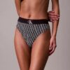 Extensible Microfiber Monogram Thong Extensible Microfiber Monogram Thong