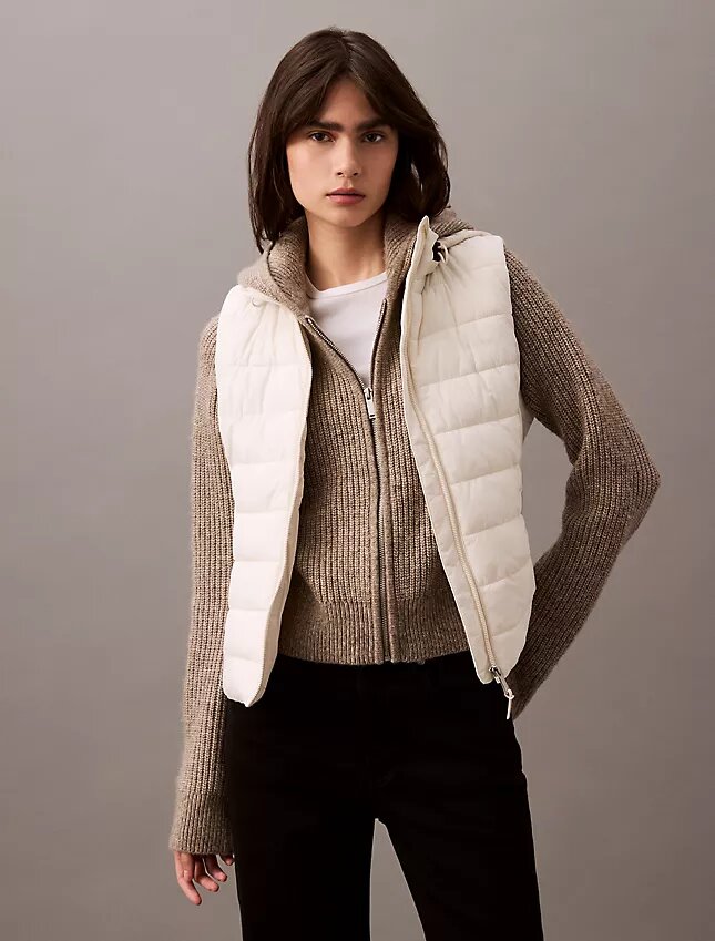 Gilet matelassé en nylon Gilet matelassé en nylon