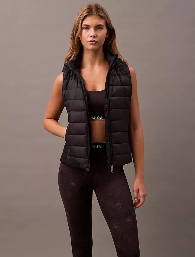 Gilet matelassé en nylon Gilet matelassé en nylon