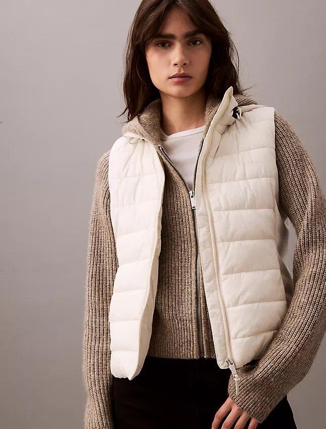 Gilet matelassé en nylon Gilet matelassé en nylon