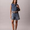 Gilet sans manches en Denim Gilet sans manches en Denim