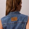 Gilet sans manches en Denim Gilet sans manches en Denim