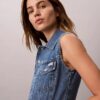 Gilet sans manches en Denim Gilet sans manches en Denim