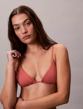 Haut de bikini triangle uni Haut de bikini triangle uni