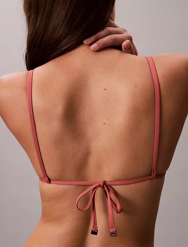 Haut de bikini triangle uni Haut de bikini triangle uni