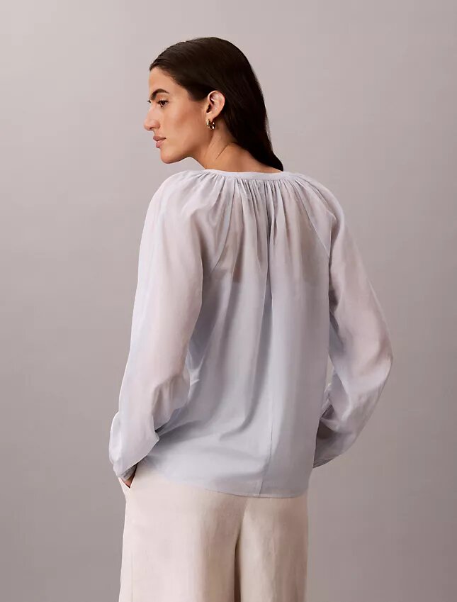 Haut sans manches léger en mélange de coton Haut sans manches léger en mélange de coton