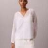 Haut sans manches léger en mélange de coton Haut sans manches léger en mélange de coton