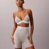 Icon Shapewear Short de cuisse en coton et Modal