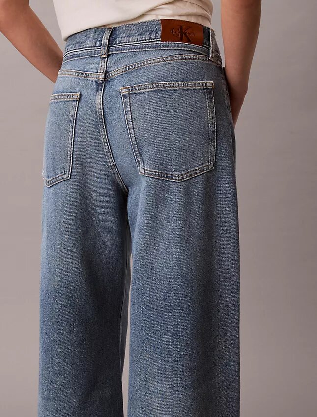 Jean baggy taille basse avec ceinture Jean baggy taille basse avec ceinture