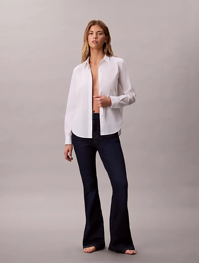 Jean évasé taille haute Jean évasé taille haute