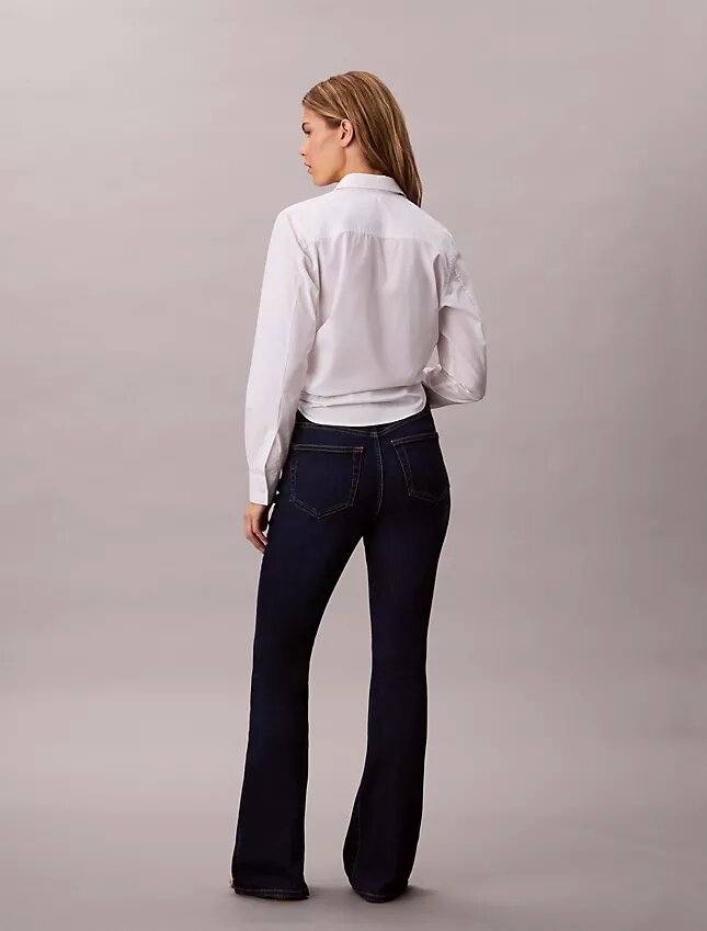 Jean évasé taille haute Jean évasé taille haute