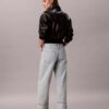 Jeans ample à revers larges