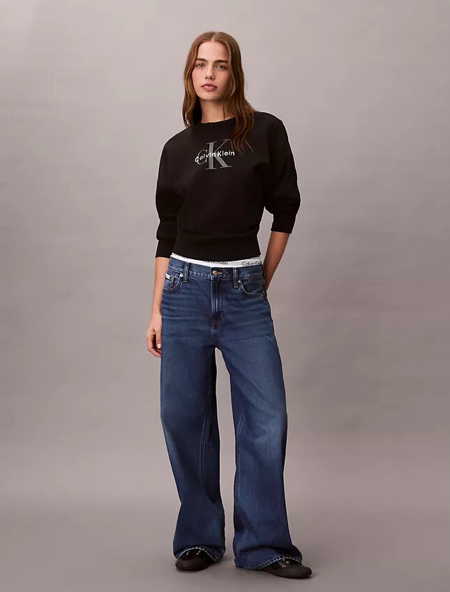 Jeans baggy taille basse Jeans baggy taille basse
