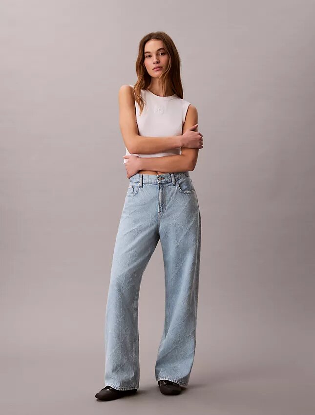 Jeans baggy taille basse Jeans baggy taille basse