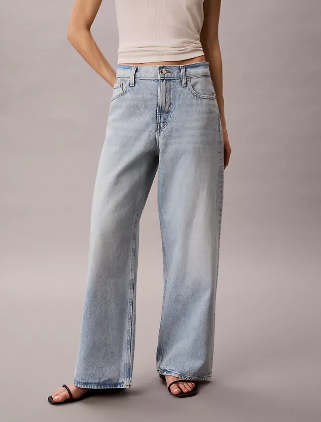 Jeans baggy taille basse Jeans baggy taille basse