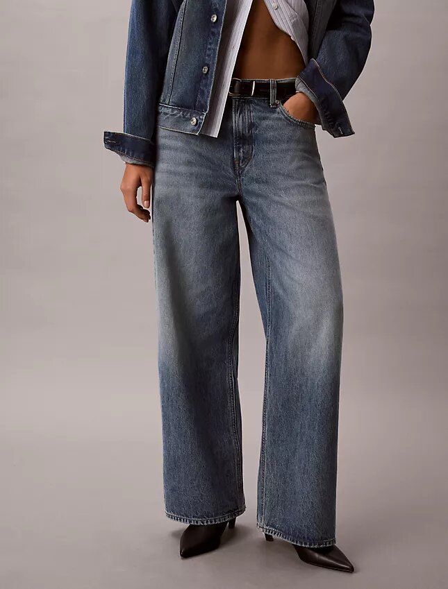 Jeans baggy taille basse Jeans baggy taille basse