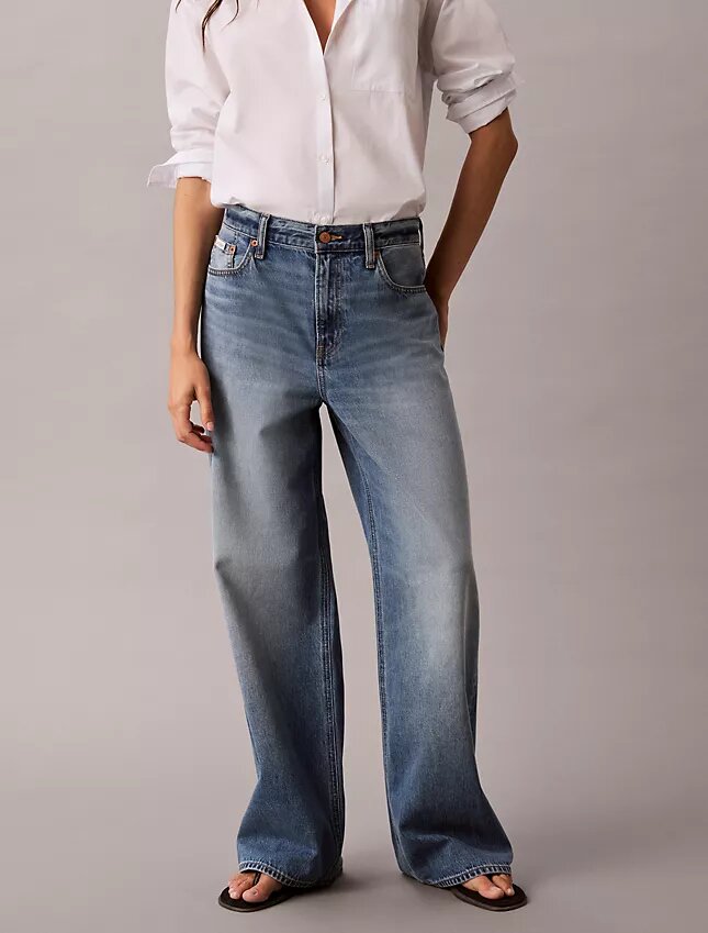 Jeans baggy taille basse Jeans baggy taille basse