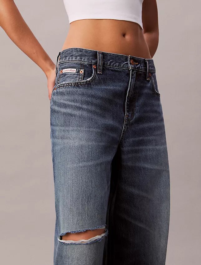 Jeans baggy taille basse Jeans baggy taille basse