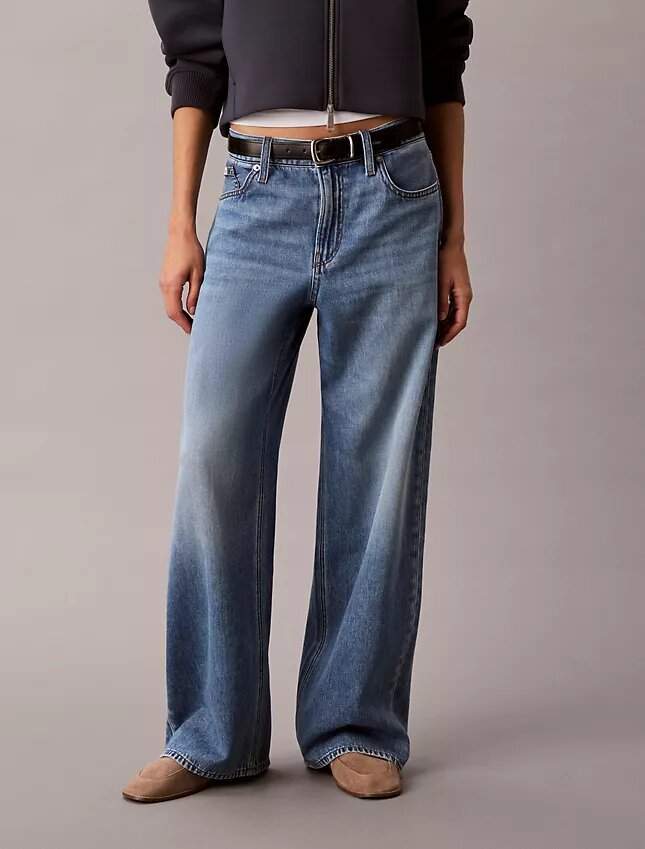 Jeans baggy taille basse Jeans baggy taille basse