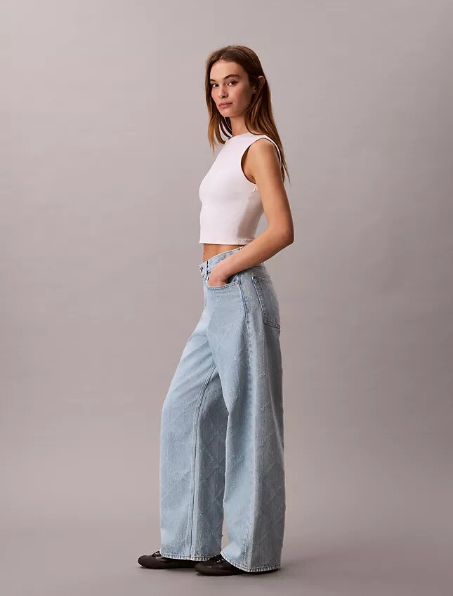 Jeans baggy taille basse Jeans baggy taille basse