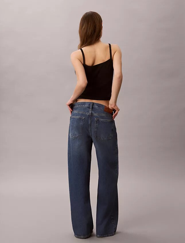 Jeans baggy taille basse Jeans baggy taille basse
