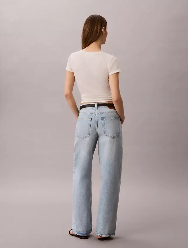 Jeans baggy taille basse Jeans baggy taille basse