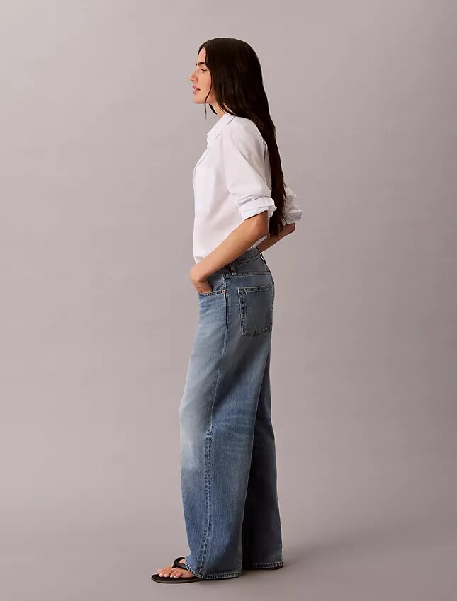 Jeans baggy taille basse Jeans baggy taille basse