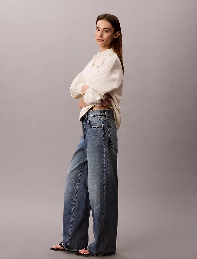 Jeans baggy taille basse Jeans baggy taille basse
