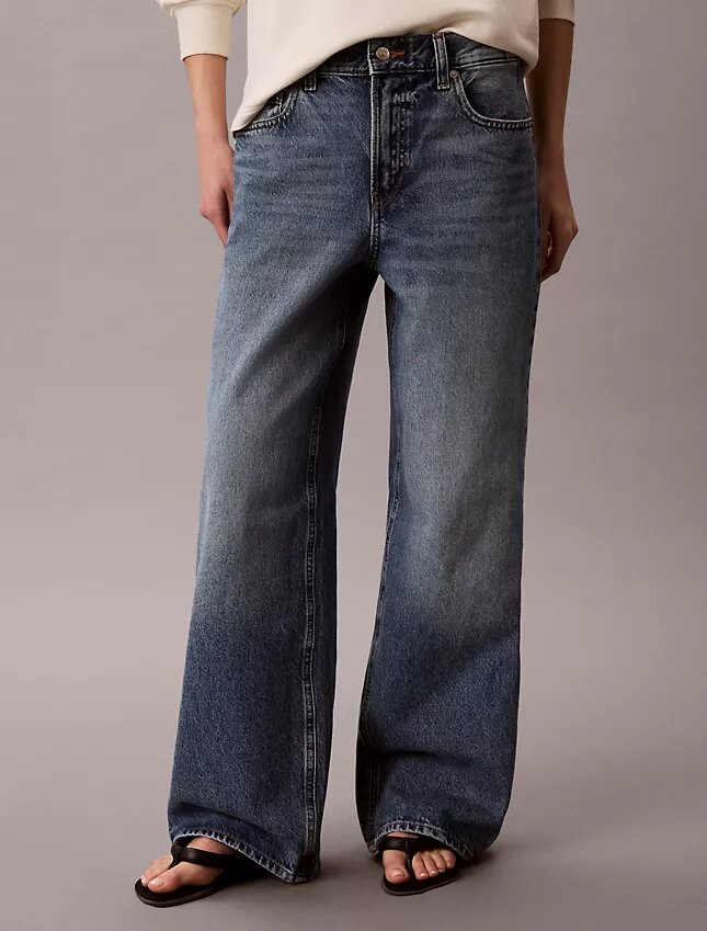 Jeans baggy taille basse Jeans baggy taille basse