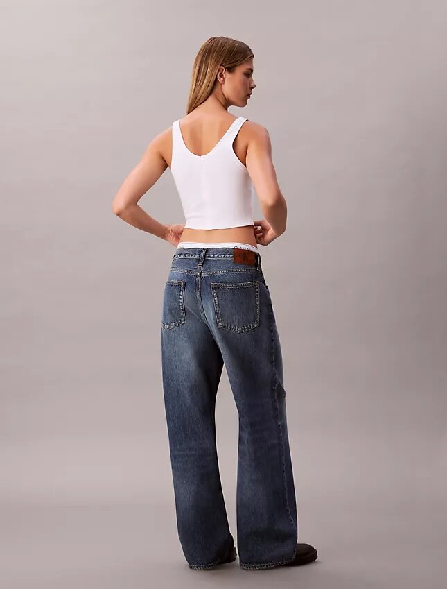 Jeans baggy taille basse Jeans baggy taille basse