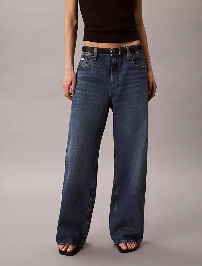 Jeans baggy taille basse Jeans baggy taille basse