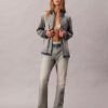 Jeans bootcut ample en denim selvedge Jeans bootcut ample en denim selvedge