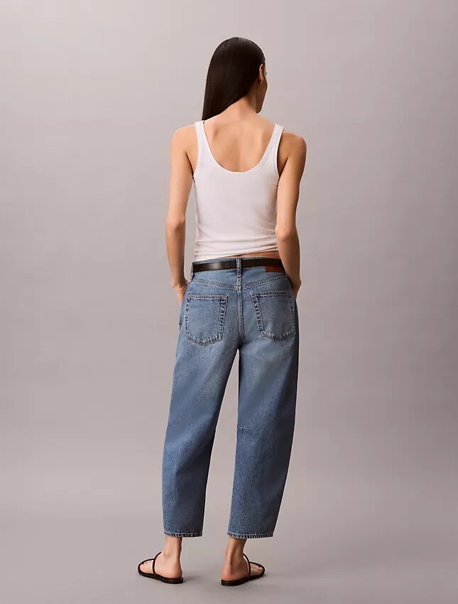 Jeans courts à coupe évasée Jeans courts à coupe évasée
