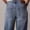 Jeans courts à coupe évasée Jeans courts à coupe évasée