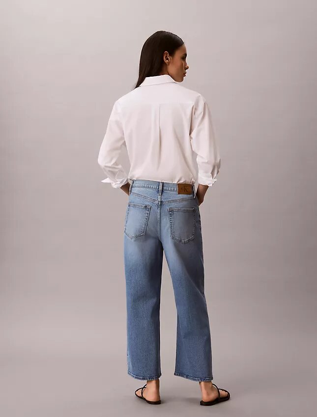 Jeans courts à jambes larges Jeans courts à jambes larges