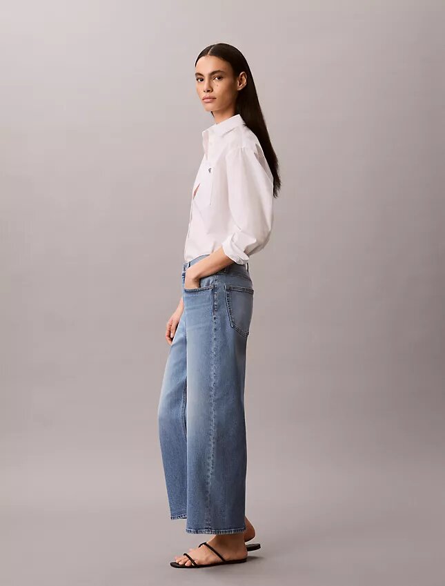 Jeans courts à jambes larges Jeans courts à jambes larges
