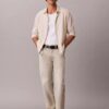 Jeans droit standard en mélange de laine Jeans droit standard en mélange de laine