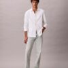 Jeans droit standard en mélange de laine Jeans droit standard en mélange de laine