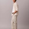Jeans droit standard en mélange de laine Jeans droit standard en mélange de laine