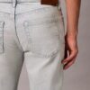 Jeans droit standard en mélange de laine Jeans droit standard en mélange de laine