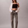 Jeans droit taille haute Jeans droit taille haute