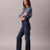 Jeans droit taille haute Jeans droit taille haute