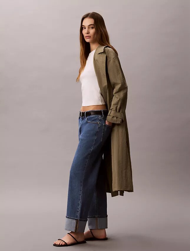 Jeans droit taille haute Jeans droit taille haute