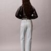 Jeans droit taille haute Jeans droit taille haute