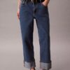 Jeans droit taille haute Jeans droit taille haute