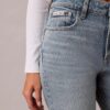 Jeans droit taille haute